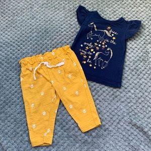Adorable Carters horse outfit. 3months
